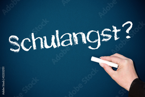 Illustration: Schulangst ? Schulangst ?
