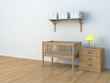 bed room baby
