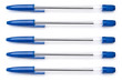 Blue pen background