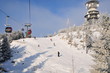 Seilbahn Ochsenkopf im Winter