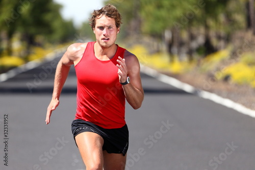 Photo: Running sport man Running sport man