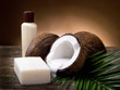 walnut coconut soap  - sapone al cocco