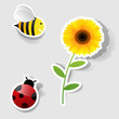 Images : set of vector stickers