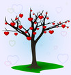 tree and hearts tree and hearts
