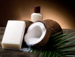 walnut coconut soap - sapone al cocco