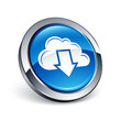 icône bouton internet cloud internet