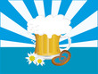 Bavarian beer mug