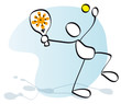 sportsman playing tennis sportsman playing tennis