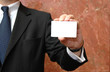 Foto: blank business card blank business card
