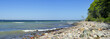 Panoramafoto der Steilküste bei Eckernförde, Schleswig-Holstei
