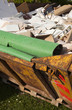 Skip full of household waste