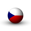Illustration: Flagge Tschechien Flagge Tschechien