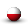 Illustration: Flagge Polen Flagge Polen