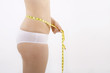 Woman in underwear