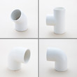 PVC pipe connections in studio