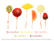 Fruit balloons
