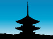 青空に浮かぶ塔