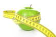 eingewickelter Apfel