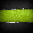 zerrissenen Papier