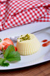 Erdbeeren mit Vanillepuding Erdbeeren mit Vanillepuding