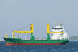 Frachtschiff auf der Ostsee bei Kiel Frachtschiff auf der Ostsee bei Kiel