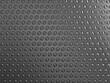 Carbon fibre background with round shapes
