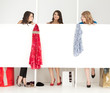 girls looking clothes in wordrobe