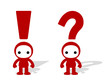 question mark an exclamation mark