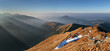 Sunbeam in mountain West Hight Tatra. Rohace Sunbeam in mountain West Hight Tatra. Rohace