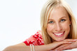 Smiley blond
