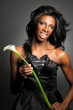 Photo: Drag Queen With Flower Drag Queen With Flower