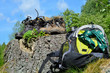Wanderschuhe Sommer Pause Wandern