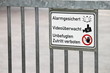 Zutritt verboten