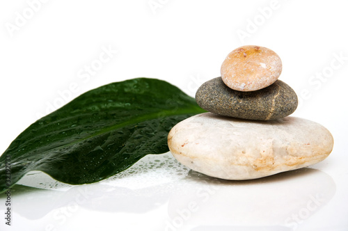 Photo: Stack of three rounded rocks Stack of three rounded rocks