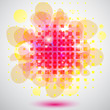 Sfondo con bolle e quadretti - Abstract bubble background Sfondo con bolle e quadretti - Abstract bubble background