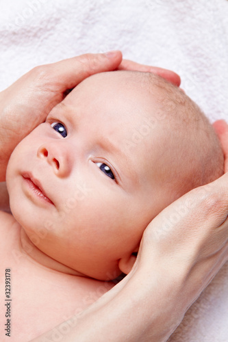 Foto: Osteopathie beim Baby Osteopathie beim Baby
