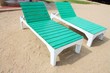 beach chair on the beach