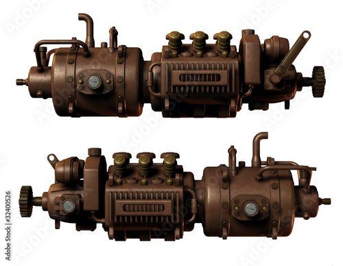 Illustration: Illustration von Teilen einer Maschine Illustration von Teilen einer Maschine