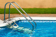 stairs to the swimming pool