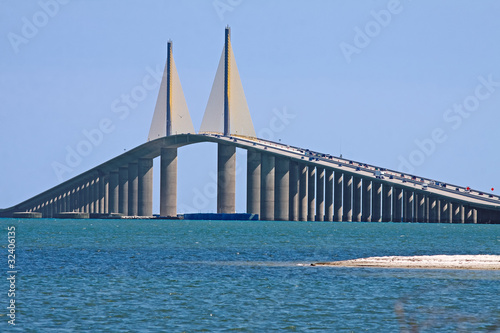 Photo: Sunshine Skyway Bridge,Tampa Bay,Florida Sunshine Skyway Bridge,Tampa Bay,Florida