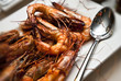 Grilled shrimps