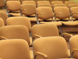 rows of empty seats texture