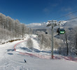 National forest gondolas lift, Rosa Khutor ski resort, Sochi