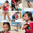 composition voile enfant