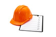 Helmet and checklist
