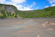 View from a volcanic crater