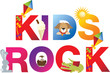 The word kids rock The word kids rock