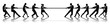 Business people tug of war competition