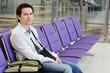 Man in the airport.