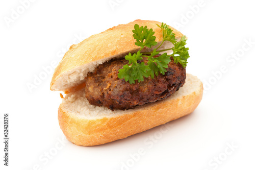 Photo: Frikadelle - Bulette, Brötchen und Petersilie Frikadelle - Bulette, Brötchen und Petersilie